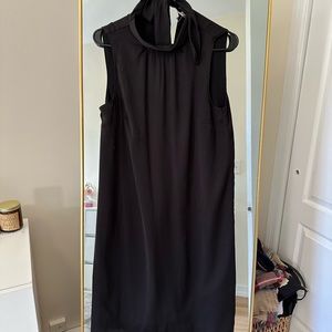 NWOT H&M Shift Dress (S) with tie neck